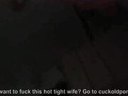 sexy wife amber blank husband to film her getting bred