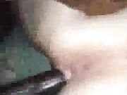 Sexy Big Booty Mom rides my BBC on park bench table