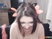 Playing with my dildo and cumming hard