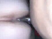 Real sex! Husband fucks his pretty wife!