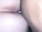 Real sex! Husband fucks his pretty wife!