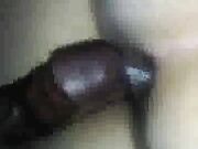 Short Closeup Fuck with Black Cock And Horny Amateur Wife