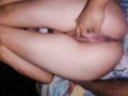 Footjob Orgasm for Latina Teen Babe - Part 2