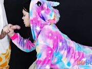 Deep Throat Struggle: His Huge Cock Fills My Throat