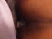 filming wife with her bbc cuckold creampie orgasm