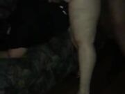 NYE Hotel Meet - Hotwife and Bull play hubby records