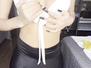 Brazilian Latina Solo Anal Play with a Sex Toy on Webcam