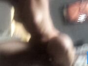 Riding His Dick Hard Trying To Get Pregnant - Amateur Interracial POV