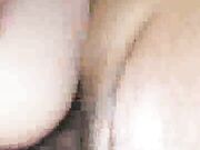 Amateur BBW Wife Sucks Big Black Cock POV