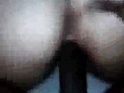 Fucking my wife doggystyle while she creams on my dick