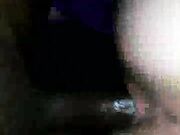 Ebony slut cheats on her hubby wit bbc