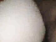 He fucks my wife's ass and spanks her