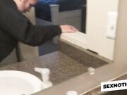 Amateur Babe POV Cumshot on Shorts