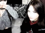 Goth Duo’s Intimate Edging Session Turns into Passionate Blowjob