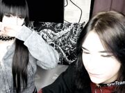 Goth Duo’s Intimate Edging Session Turns into Passionate Blowjob