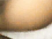 Wife has big orgasm with black bull while husband watches