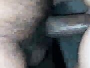 Horny Cheating Wife visiting BBC after work and riding cock