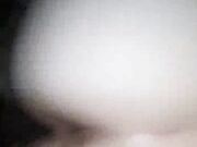 Amateur BBW Wife Sucks Big Black Cock POV