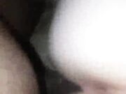 Amateur BBW Wife Sucks Big Black Cock POV