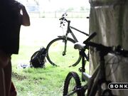 Blonde Teen Amateur Loves Cum in Nature