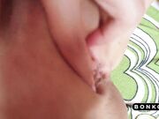 Big-Titted Russian MILF Cums Hard on Webcam