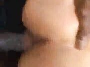 Sexy wife in lingerie gets fucked by BBC while sucking hubby