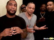 Girlfriend gangbanged by bf and friends