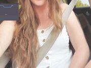 Lush Babe Has Orgasms Galore with Sex Toys in Drive-Thru