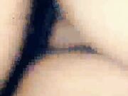 Wife has big orgasm with black bull while husband watches