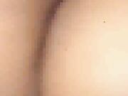 Wife has big orgasm with black bull while husband watches