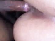 Hot wife squirts while watching porn