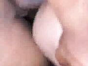 Hot wife squirts while watching porn