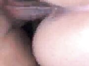 Hot wife squirts while watching porn