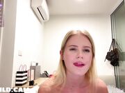 From Tickle to Orgasm Blonde Girls Masturbation Journey