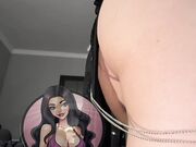 Hot Japanese Babe in Lacy Set OneTake Solo Tease