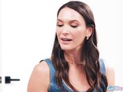 Dping our stepmom with our new strapons