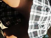 Public Car Masturbation with Sex Toy for Multiple Orgasms