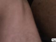 Allowing my handsome masseuse to hit my ass behind