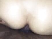 White slut loves his hard black cock