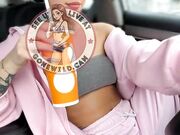 Sassy Bimbo Teen Gets It All Done Fast