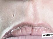 Sensual Asian MILF Gives Tongue Blowjob