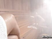 Hot Sauna Extreme Anal Gaping