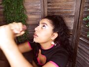 Teen Babe Takes on Big Cock, Amateur Blowjob Leads to Multiple Cumshots