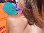 Cuckold Husband Films His Girl's Orgasm at a Nude Beach