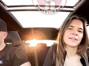 Fast Lane Lovers POV Roadtrip Ride and Rub