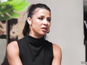 Lesbian satisfies latina girlfriend after ghosting her