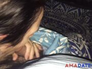 Big-Titted MILF Loves Sucking Her Neighbor's Cock