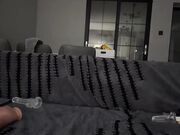 Goth Girl Teasing in Lingerie