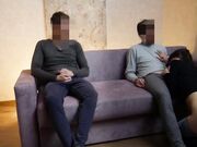 2 Cuckolds Share a Hot Girl