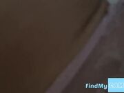 Busty Brunette Masturbates and Touches Herself on a Train